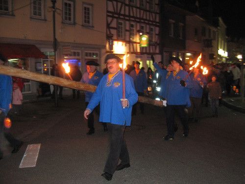 Fackelzug beim Oktobermarkt